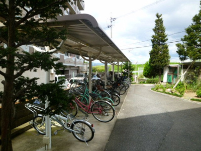 【駐輪場】 | パークテラス桂川