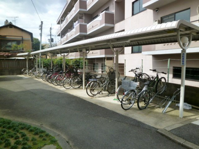 【駐輪場】 | パークテラス桂川