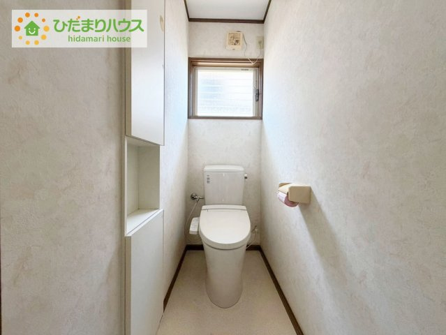 日立市久慈町2丁目　中古戸建のトイレ|トイレは1F、2F共に完備！取り合いになることがありませんね(^^)/