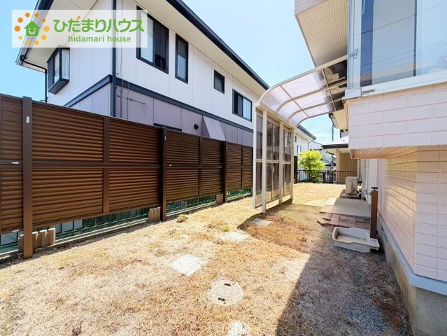 日立市久慈町2丁目　中古戸建の庭|お庭付物件になります！お庭遊びや、プールなどお子様も大喜び(^^)