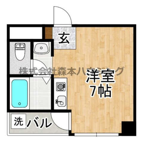 【間取り】 | 　忍ヶ丘マンション