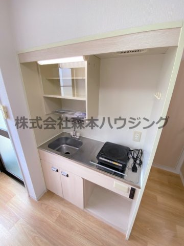 【キッチン】 | 　忍ヶ丘マンション | 使いやすいキッチンです