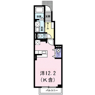 【間取り】 | ペニーレインＢ | 間取りです。