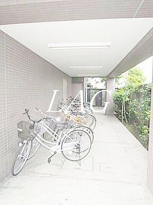 【その他共用部分】 | 甲良町ハウス | 駐輪場です。