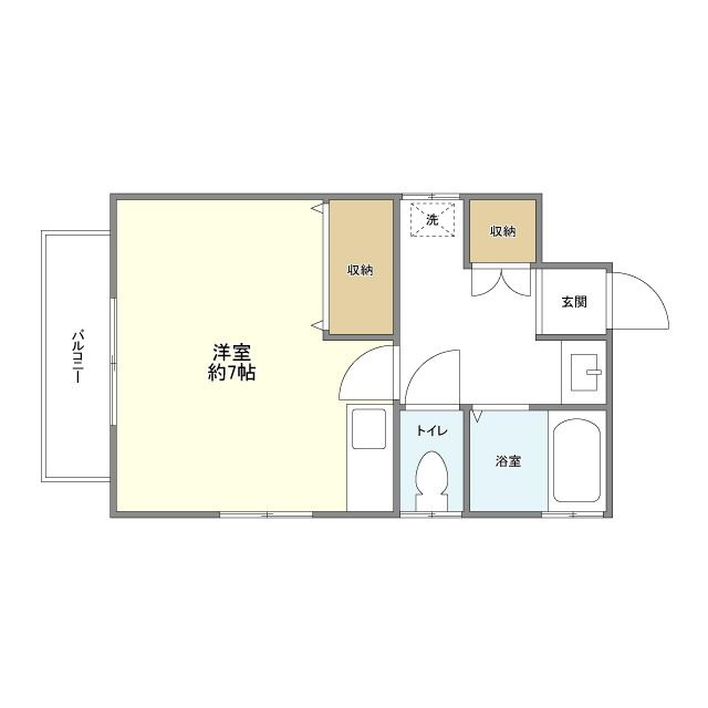 リトルフォレストの間取り|間取りです。