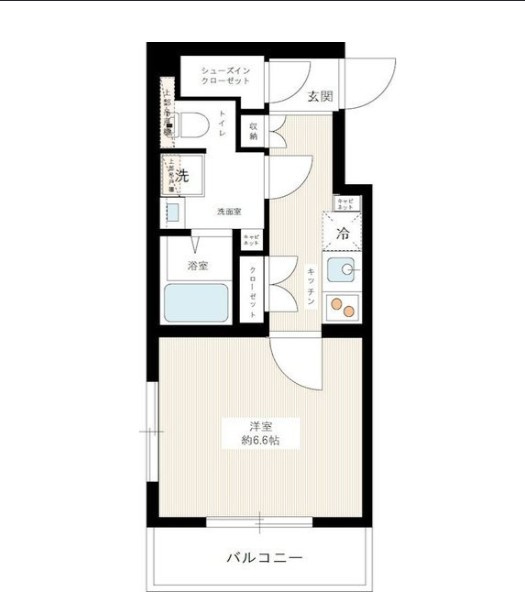 ルクシェール常盤台AZの間取り