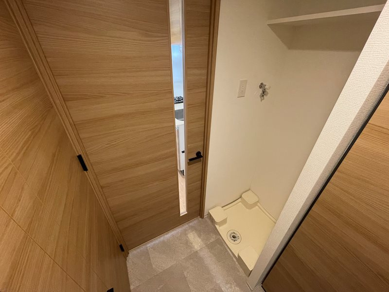 神戸市中央区下山手通５丁目の賃貸マンションの洗面所