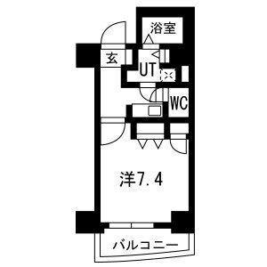 アスヴェル神戸元町の間取り