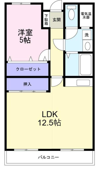 【間取り】 | ライフプラザ相模原 | 1LDKは、リビングダイニングキッチンと独立した居室がある広々とした間取りで、広々とした空間で快適に過ごせます。食事やくつろぎ、睡眠の空間を分けられ、来客時にもプライバシーを保ちやすい点が魅力ですね。