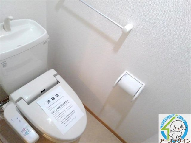コンフォート本町のトイレ|パース写真