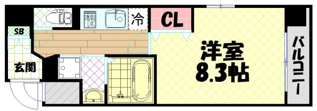 【間取り】 | レジュールアッシュアーバンベイ