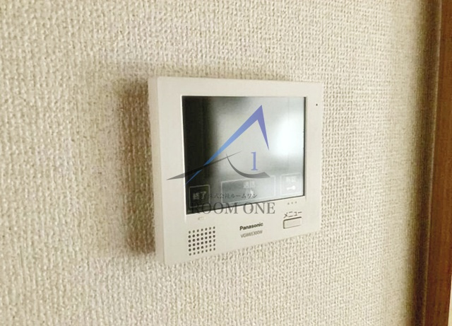 エブリン溝ノ口のセキュリティ|モニター付きインターホンです。