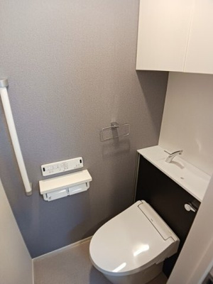 【トイレ】 | ジュネス・フランＣ | 清潔感のあるトイレです