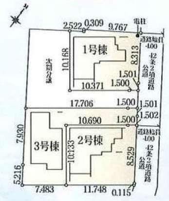 【土地図】 | 土地図は、土地の位置や形状、地番、隣接地の関係を示す図面です。土地の正確な情報を把握するのに不可欠です。不動産取引や測量や、建築計画に用いられ、現況を把握する上で重要。全体像を把握する際に役立ちます。