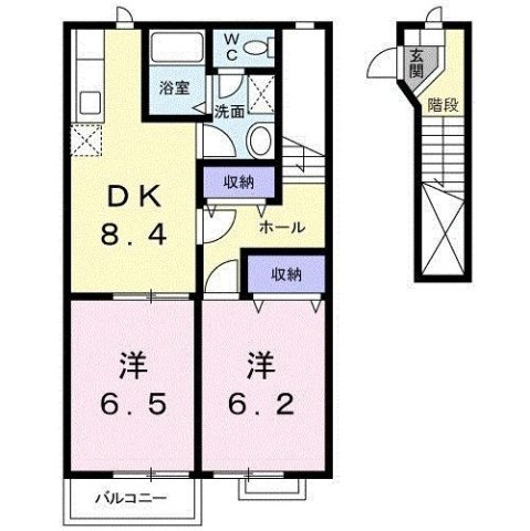 エトランゼの間取り