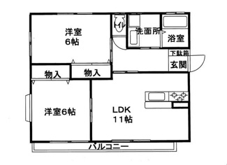 【間取り】 | ベルクレスト２