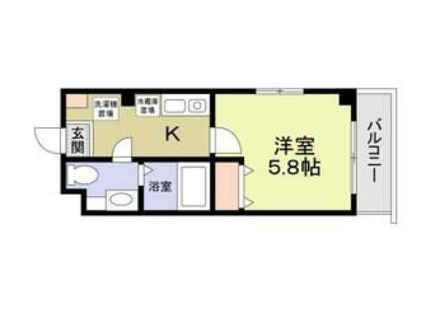 Ｐｏｄ　ｃｒｅｓｔ　Ｉの間取り|間取りです。