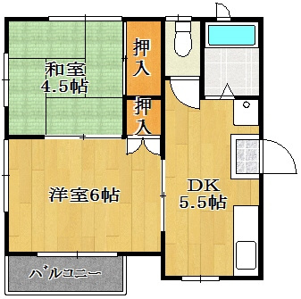 【間取り】 | 本町ドエル | 間取り