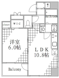 【間取り】 | カナンクロエ門前仲町