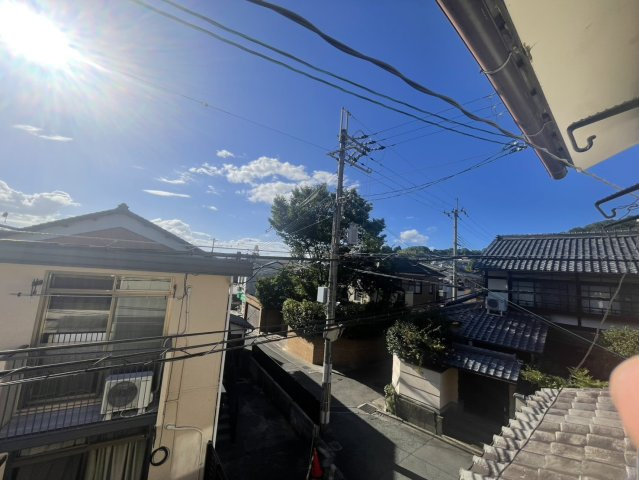 北白川仕伏町貸家の展望
