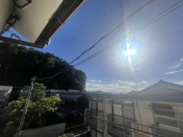 北白川仕伏町貸家の展望