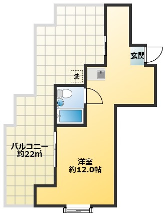 【間取り】 | コーポ高田