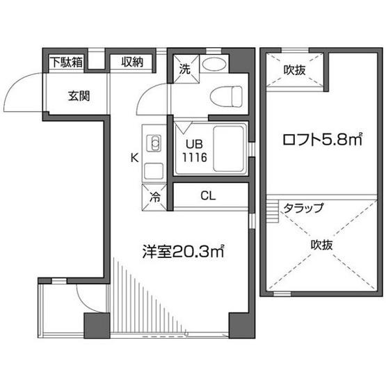 【間取り】 | パークレジデンス芝公園 | 間取り図