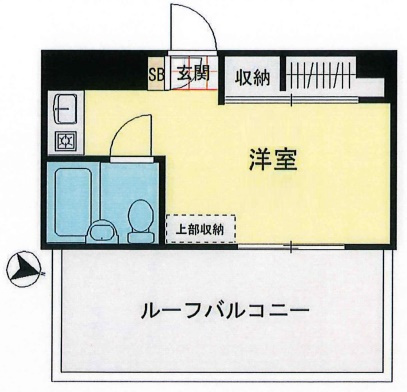 小石川コーポビアネーズの間取り