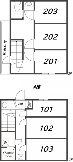 【間取り】 | SA224 SA-クロス戸越銀座1 | 




