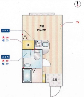Maison de CiELⅤの間取り