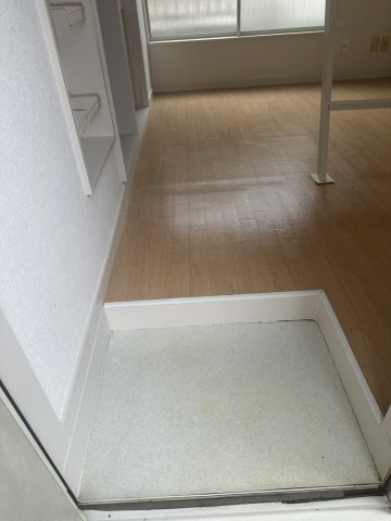 千石ハイムの玄関