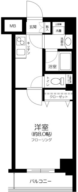 ＣＡＬＭ．ＫＯＩＷＡ　ＷＥＳＴの間取り