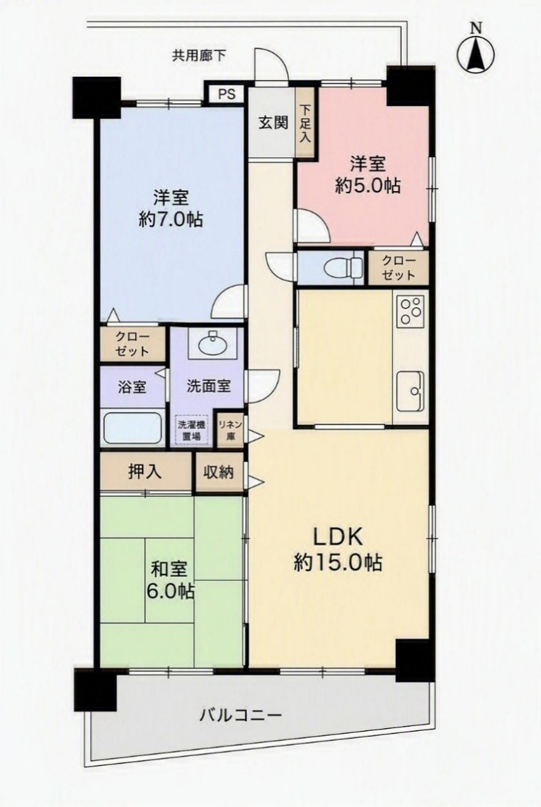 ファミール八王子並木町の間取り