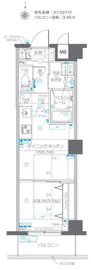 【間取り】 | ZOOM中野West