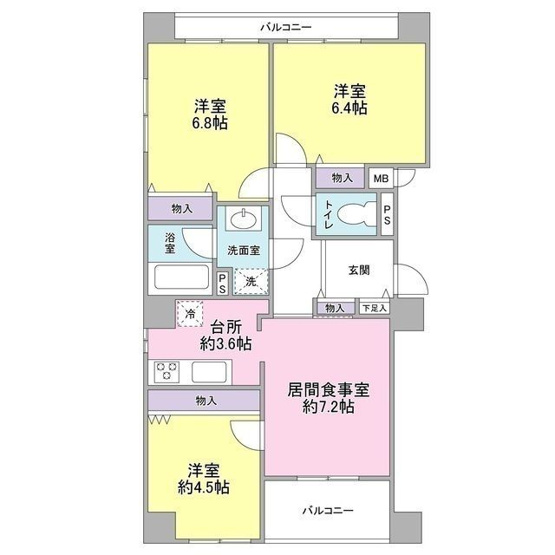 【間取り】 | カーサフォルトオアサ | 間取り