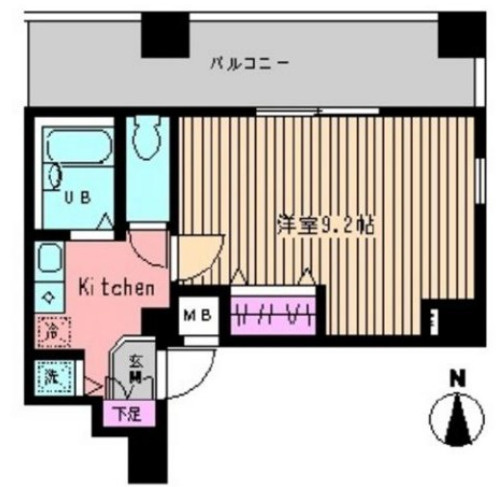 LYNX　東日暮里の間取り