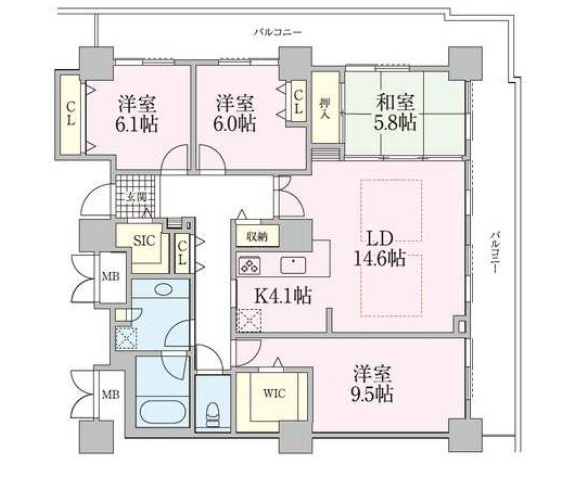 【間取り】 | ROYAL PARKS TOWER MINAMISENJU | 間取り