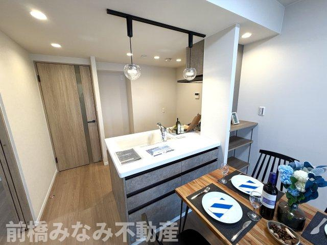 【中古マンション】前橋市南町　ダイヤモンドスクエア　508号室の居間・リビング|令和8年7月17日リノベーション完了