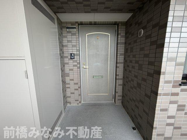 【中古マンション】前橋市南町　ダイヤモンドスクエア　508号室の玄関|シンプルで使いやすい玄関です