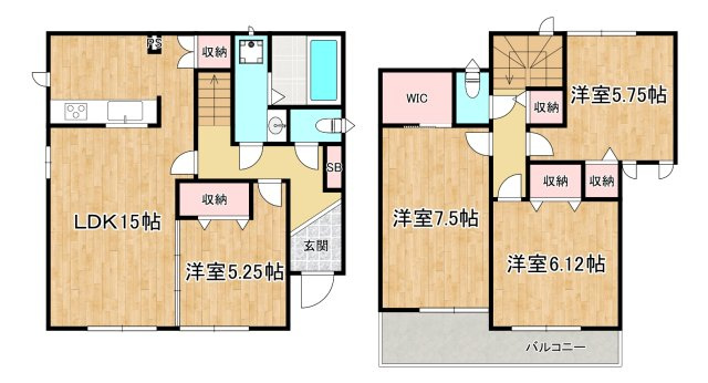 三木市岩宮　D号棟