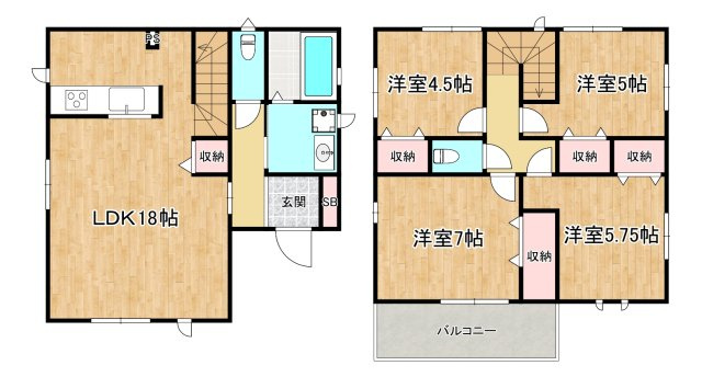 三木市岩宮　E号棟