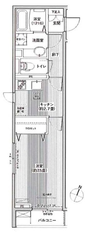 ガーデンビレッジ小石川の間取り