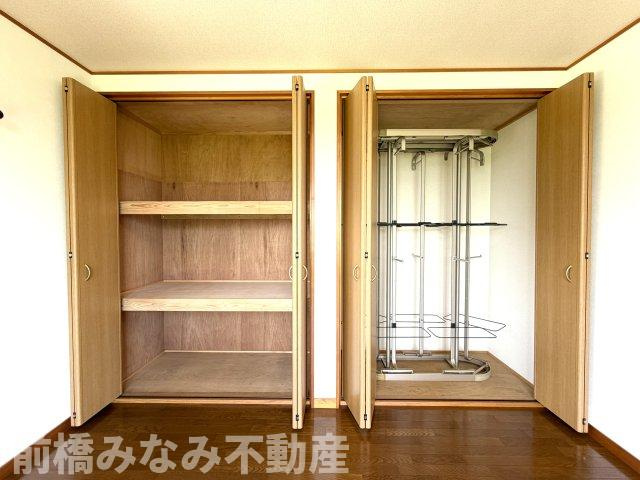 【中古平屋】前橋市富士見町石井　３LDKの収納|十分な収納スペースがあります