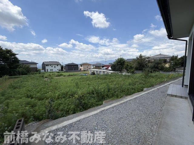 【中古平屋】前橋市富士見町石井　３LDKの展望|開放的な景色で自然を楽しめます