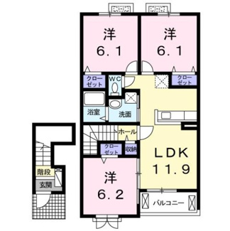 【間取り】 | クラールプレディエＡ