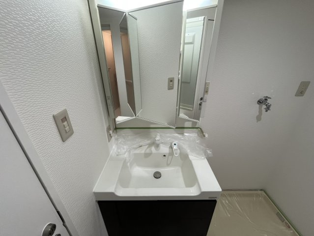 メイゾン桂東の独立洗面台