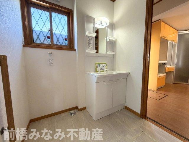 【中古】前橋市富田町　５LDK＋Sの独立洗面台|独立洗面化粧台が付いています