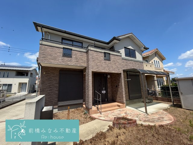 【中古】前橋市富田町　５LDK＋Sの外観|おしゃれな外観です