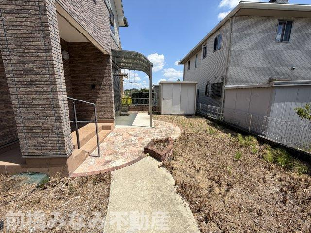 【中古】前橋市富田町　５LDK＋Sの庭|お庭の付いた物件です