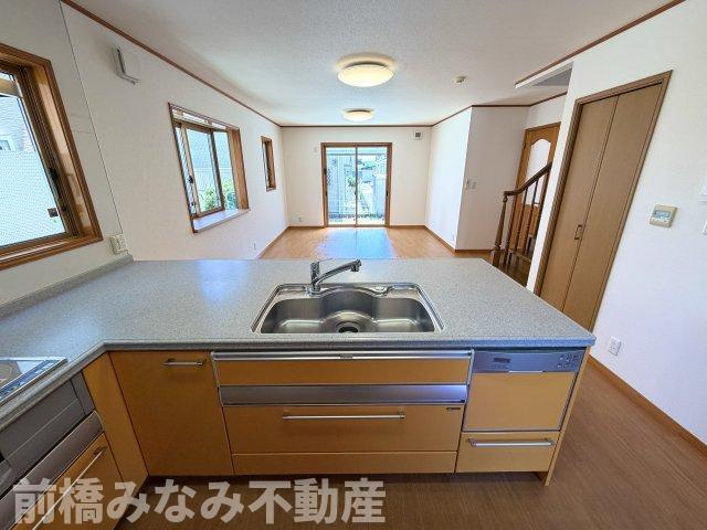 【中古】前橋市富田町　５LDK＋Sのキッチン|お料理しやすいキッチンです